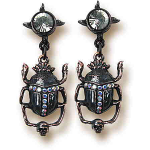 E282 Aretes escarabajo