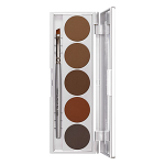 5355 Mini paleta de 5 sombras para cejas