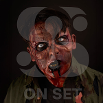 Prostético Zombie Calavera