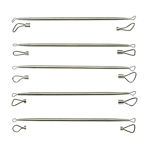 Set de estiques metálicos para modelado 608AZ