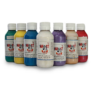 Pintura acrílica iridiscente