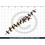 Esténcil Large Stitches #3