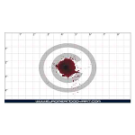 Esténcil Gunshot Hole