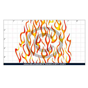 Esténcil Flames