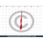 Esténcil Dripping Blood #2